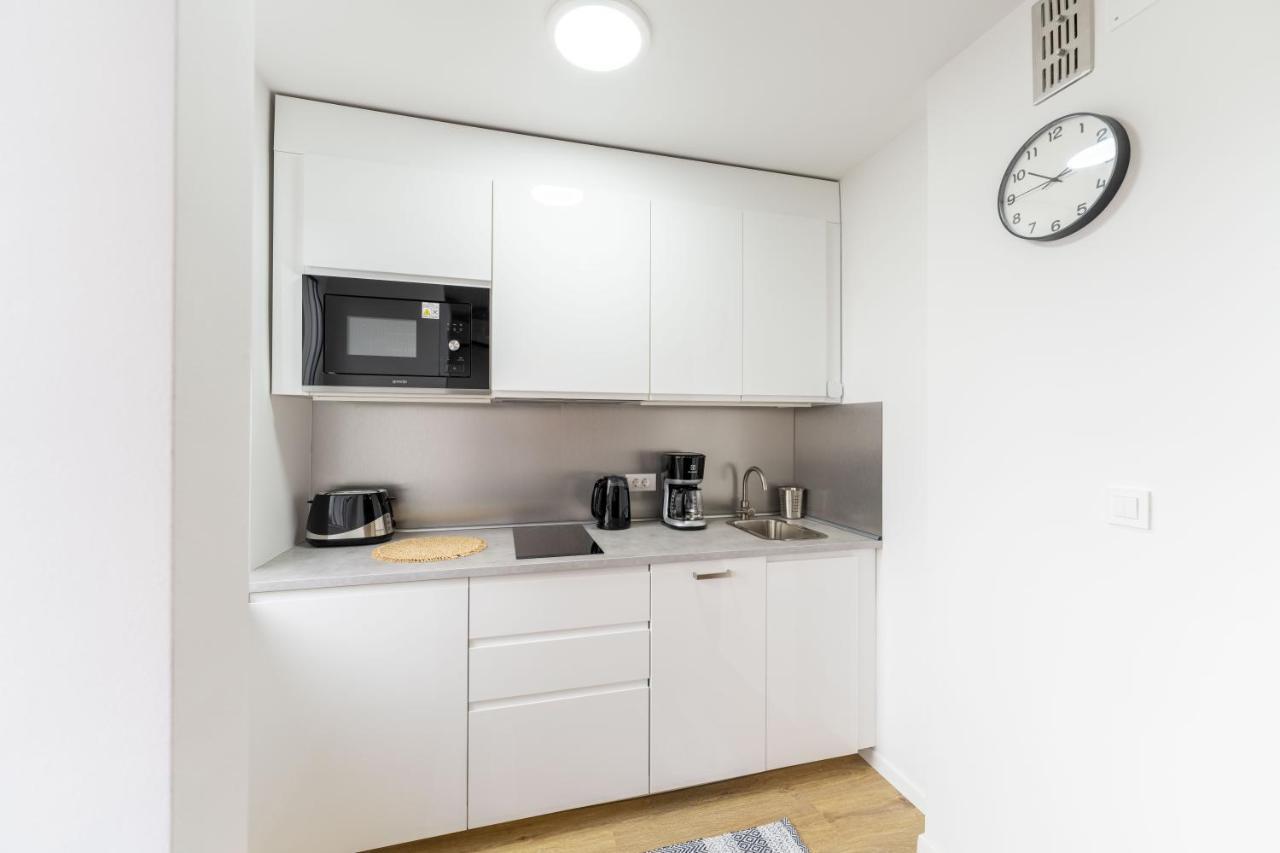 Elegant Tour As Studio Gilly With Open Views And A Balcony In The Center Ljubljana Buitenkant foto